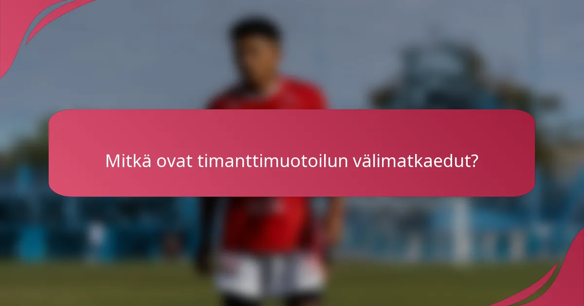 Mitkä ovat timanttimuotoilun välimatkaedut?